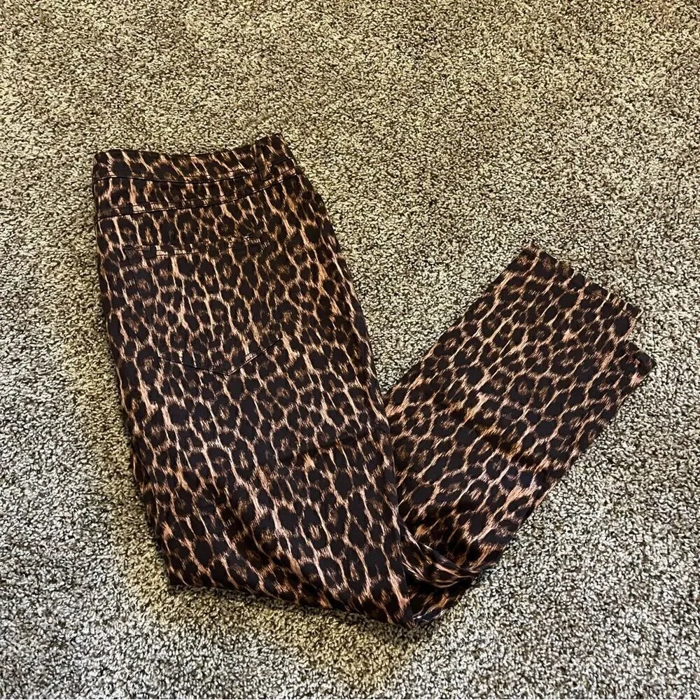 NWOT Lisa Rinna Collection Printed Ankle Jeans Jeans